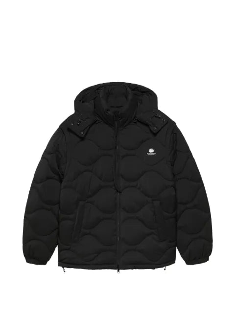 New Amsterdam Surfassociation quilted hooded jacket