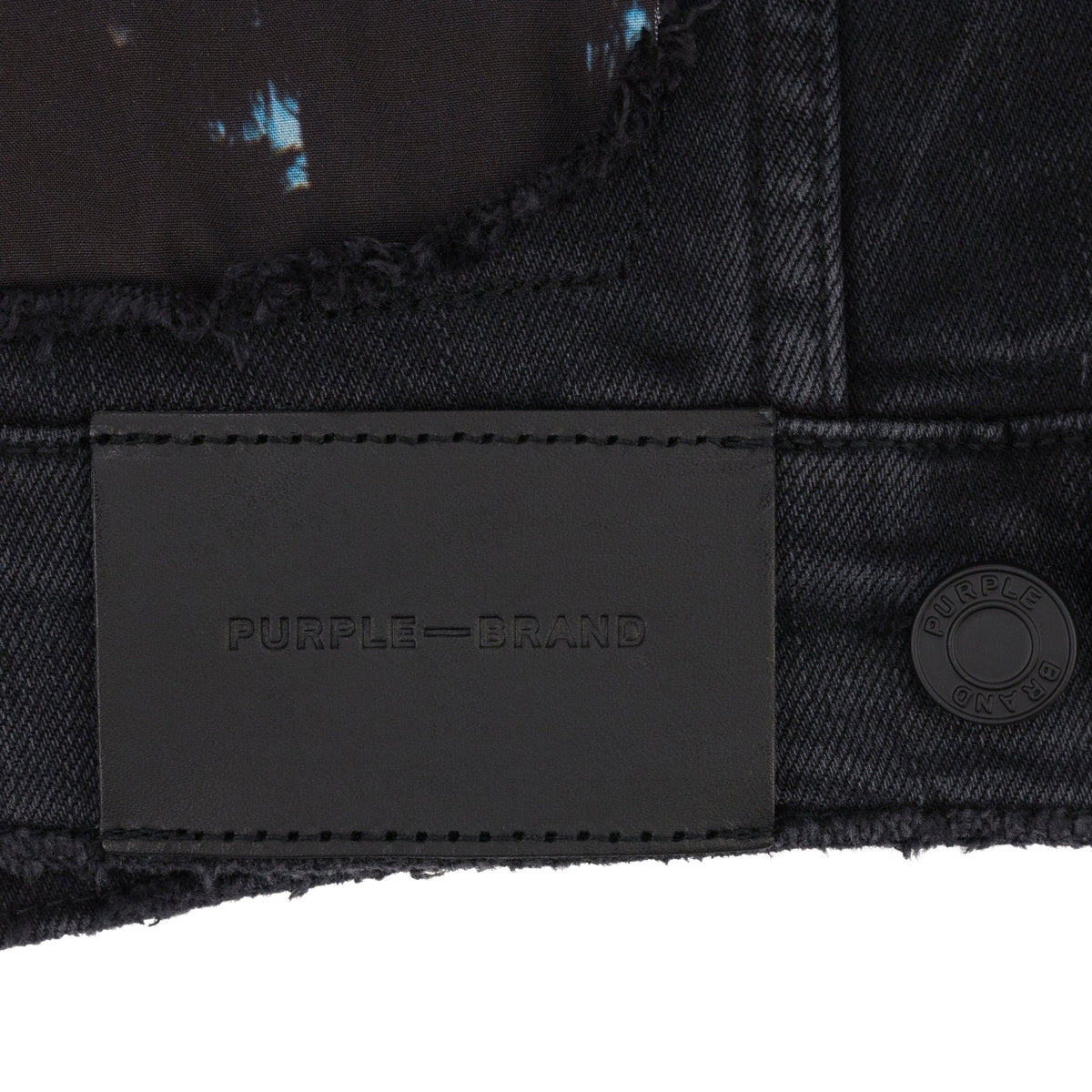 Black Purple x Blue Sky Trucker Jacket