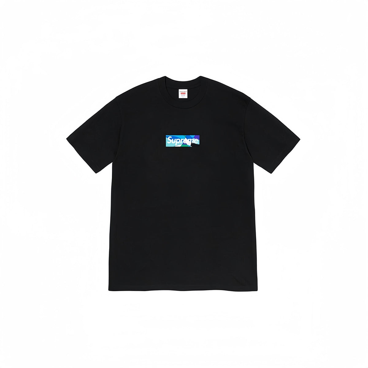 Supreme Blue/Teal Box Logo Short-Sleeve T-Shirt