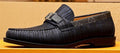 Louis Vuitton Black Textured Loafers - Rubber Outsole